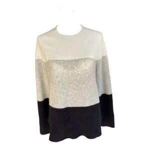 J. Crew Extra-Soft Color Block Sweater